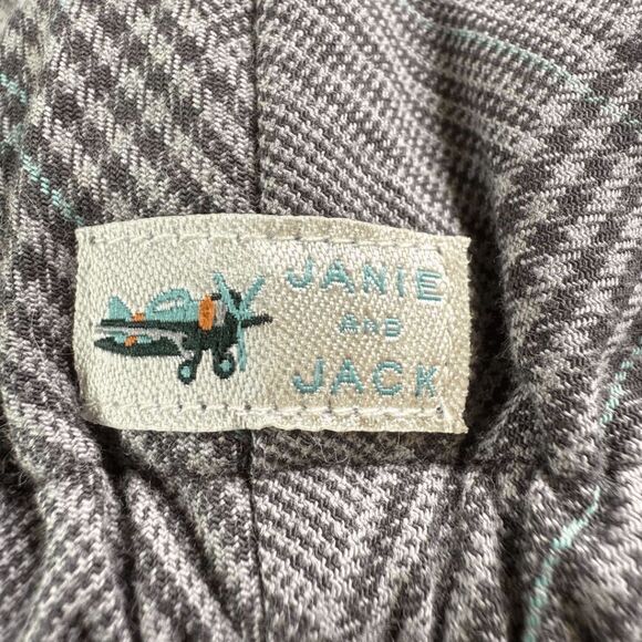 Janie & Jack Boys Houndstooth Golf Flat Newsboy Cap‎ Gray Size 2T-3 - Picture 5 of 7